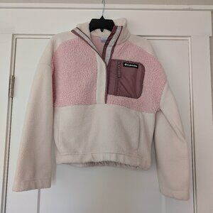 Columbia Women’s Sherpa Fleece Jacket, Size XS